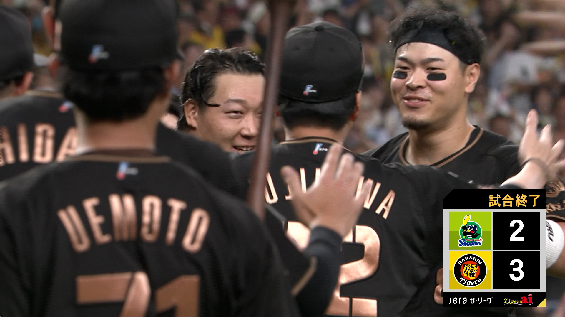 阪神対ヤクルト戦のダイジェスト動画とヒーローインタビューへの反応